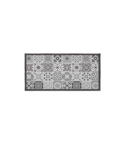 Tapis Déco Rectangle Persane 50x120cm Gris