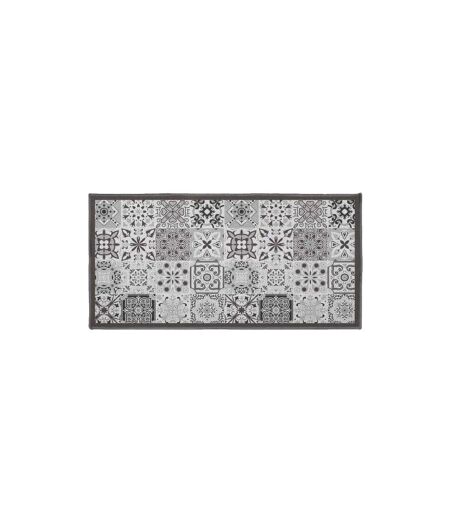 Tapis Déco Rectangle Persane 50x120cm Gris