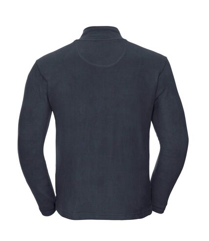 Russell Mens Authentic Quarter Zip Sweatshirt (French Navy)
