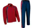 Ensemble veste pantalon survêtement - TOURNAMENT - rouge et bleu marine-2