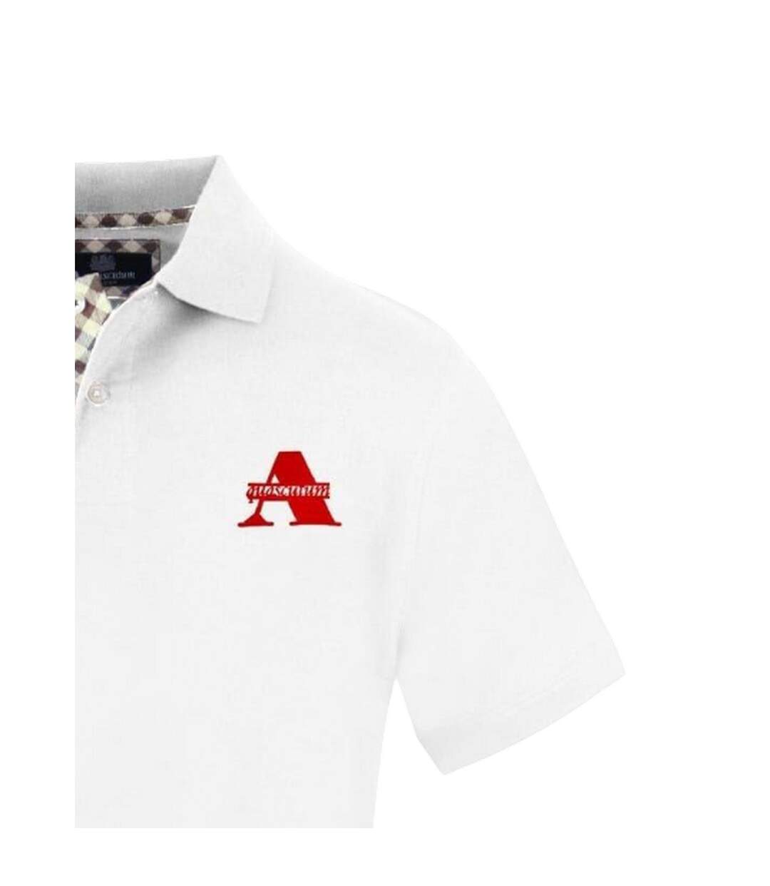 Polo Homme Blanc Aquascutum-3