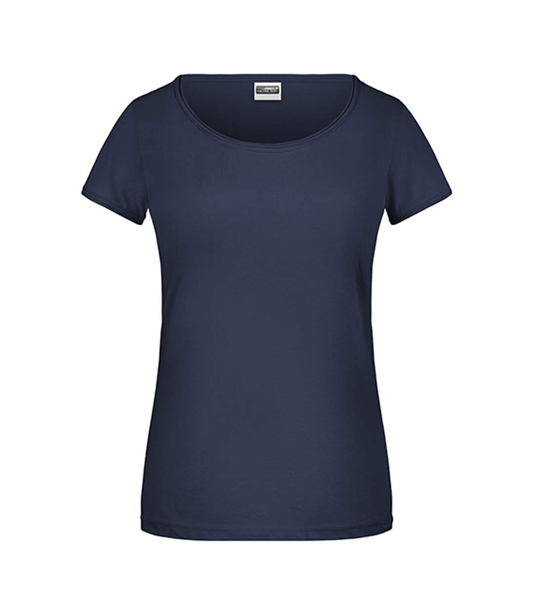 T-shirt Femme Bleu Marine James And Nicholson-1