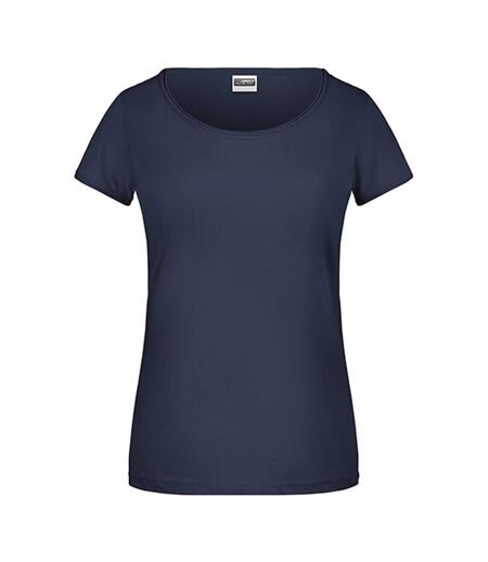 T-shirt Femme Bleu Marine James And Nicholson