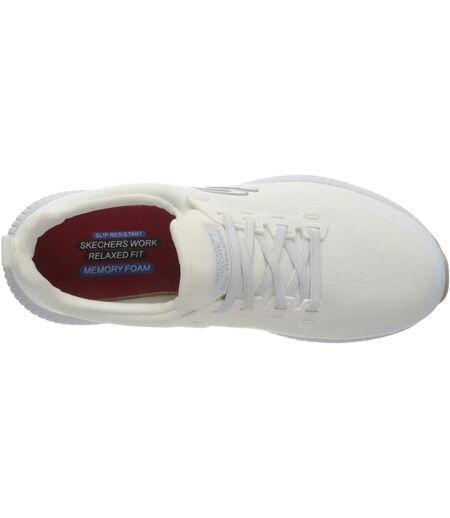 Womens/ladies safety shoes white Skechers