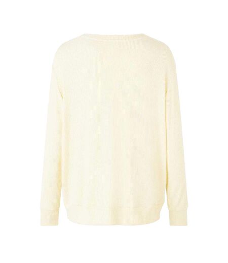 Womens/ladies Lydia Long-sleeved Blouse Straw CCDK Copenhagen