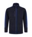 Finden And Hales Unisex Adults Micro Fleece Jacket (Navy/Royal Blue)