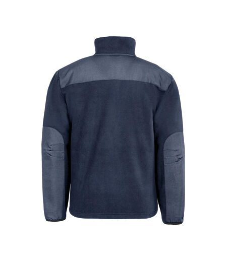 Unisex Adult Microfleece Heavy Duty Jacket Navy Result Recycled
