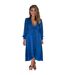 Robe Portefeuille Motif/style Imprimé Femme Bleu AX Paris-1