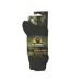 2 Pack Mens 100% Cotton Hiking Boot Socks-2