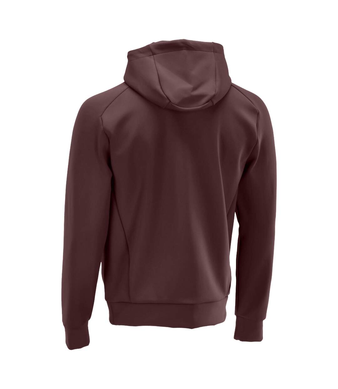 Sweat À Capuche Motif/style Uni Customised Homme Bordeaux Mascot-2