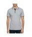Polo gris homme lee cooper glc2044-1