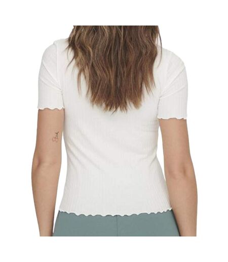 T-Shirt blanc femme jdy fransiska - s