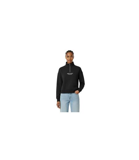 Womens/ladies Honeylane Half Zip Sweatshirt Black Jack Wills