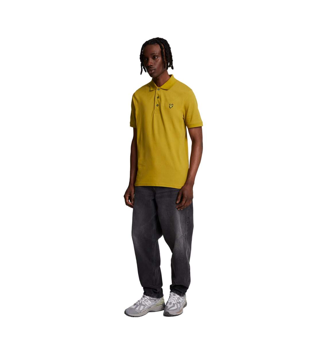 Polo homme jaune vieil or Lyle & Scott Lyle & Scott