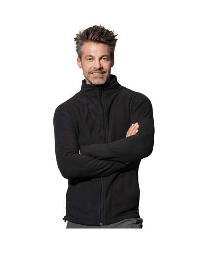 Polaire Zippée Active Homme Noir Stedman