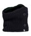 Ladies Fleece Thermal Neck Warmer Scarf Snood with Button-1