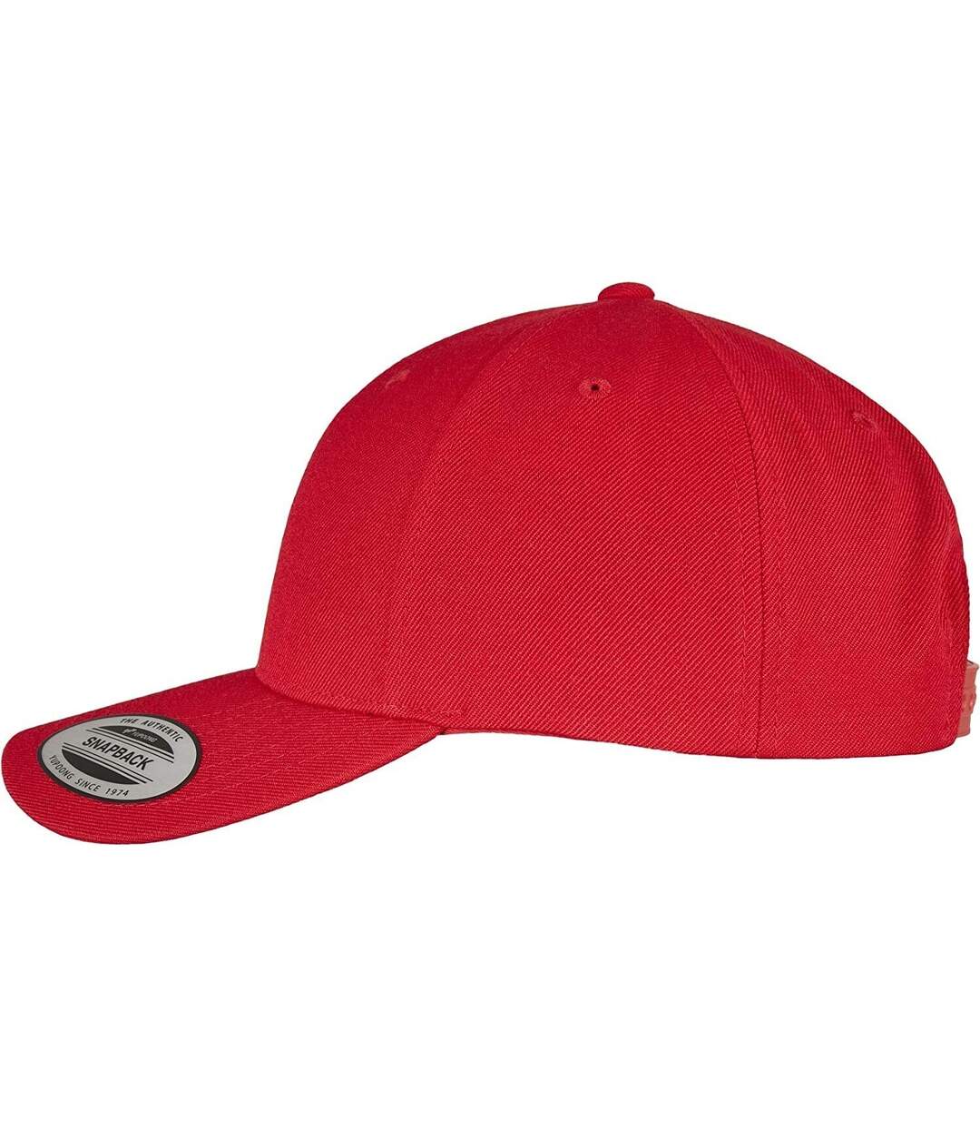 Casquette ajustable flexfit adulte rouge Yupoong-3