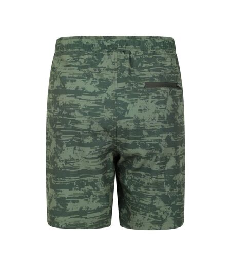 Mountain Warehouse Mens Hurdle Printed Running Shorts (Green) - UTMW735