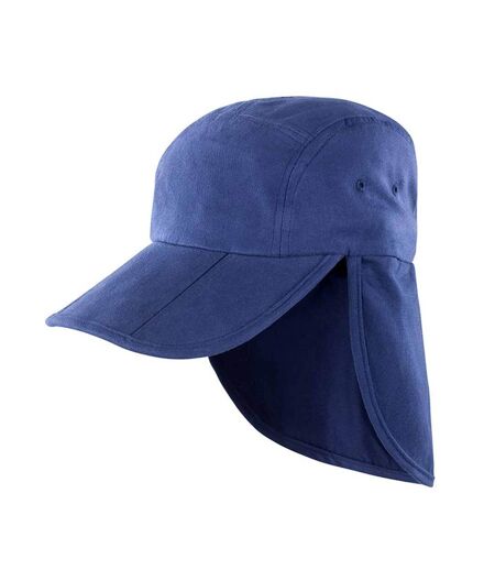 Casquette adulte légionnaire RC076X bleu roi - trekking - randonnée - RESULT