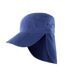 Casquette adulte légionnaire RC076X bleu roi - trekking - randonnée - RESULT-2