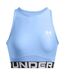 Débardeur Heatgear Femme Bleu Under Armour-2