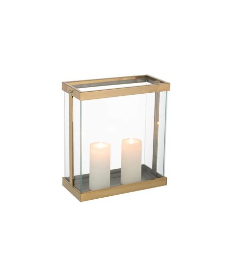 Lanterne en Verre Enma 35cm Or