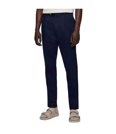 Pantalon T-peet Homme Bleu Foncé Boss