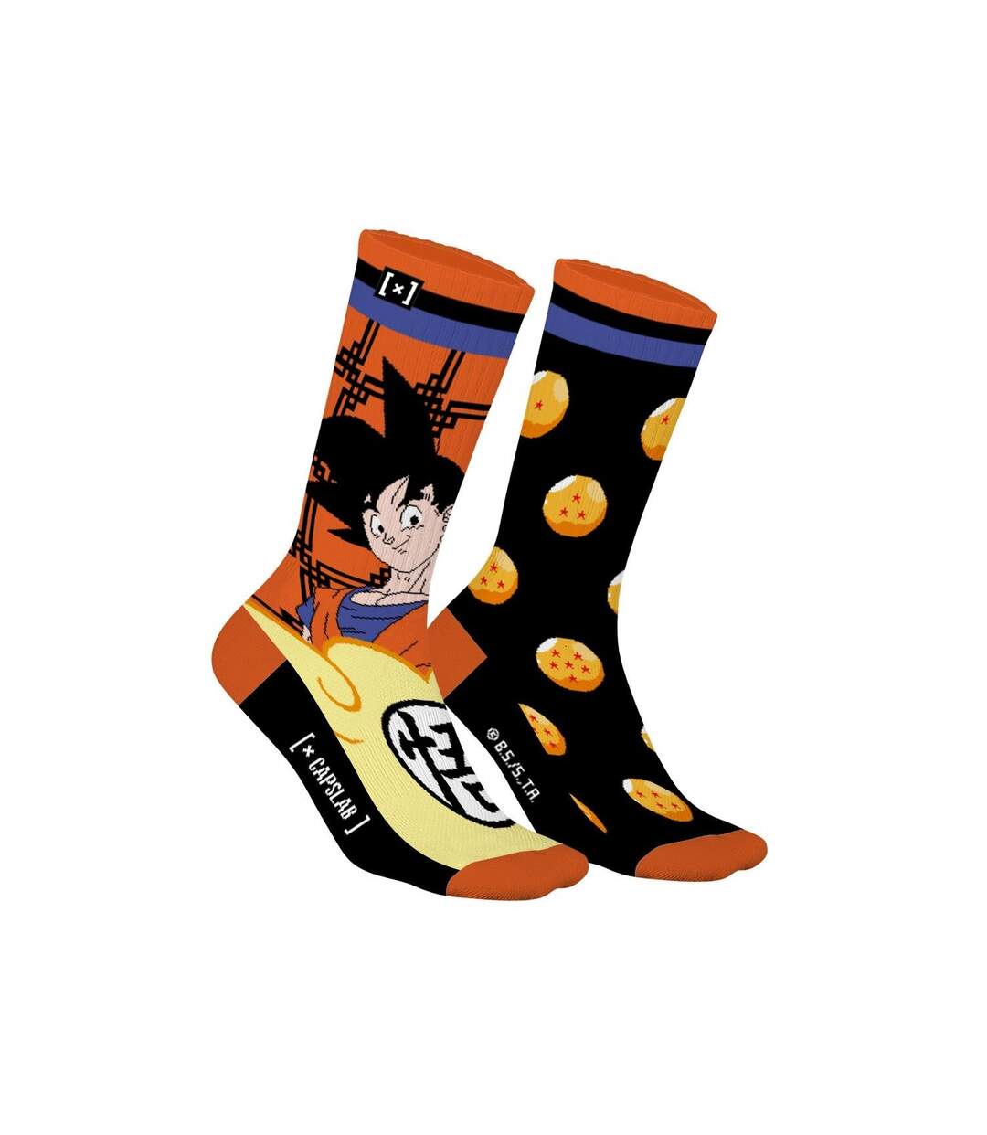 Paire de chaussettes  de sport Dragon Ball Z Gok Capslab