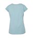 T-shirt Femme Bleu Océan Build Your Brand-2