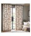 Carro abstract eyelet curtains 90in x 90in clay Hoem