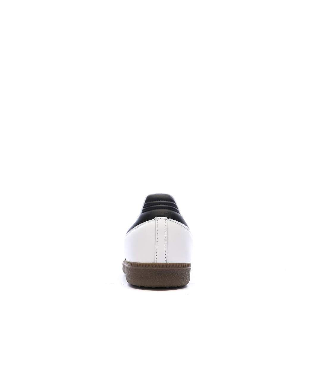 Samba baskets blanches/noires homme adidas-3