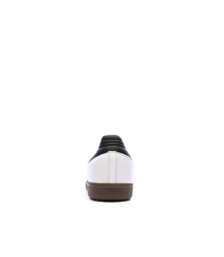 Samba baskets blanches/noires homme adidas