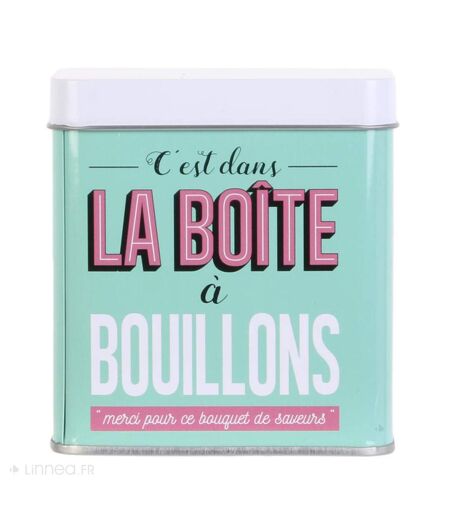 Petite boîte en métal LA BOITE A Bouillon