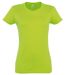 T-shirt manches courtes - Femme - 11502 - vert pomme