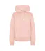 Womens/ladies Graphic Logo Hoodie Soft Pink Jack Wills-2