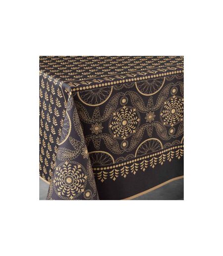 Nappe Imprimée Sherine 150x240cm Noir