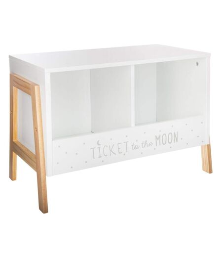 Meuble de rangement enfant Douceur - L. 60 x H. 40 cm - Blanc