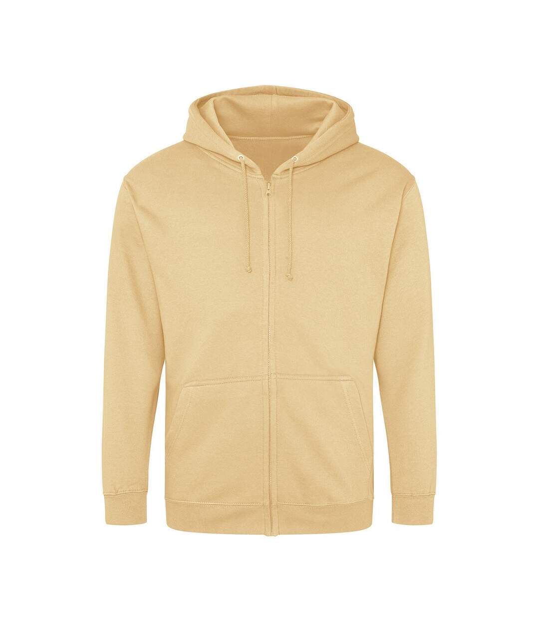 Veste à capuche homme beige Awdis-1