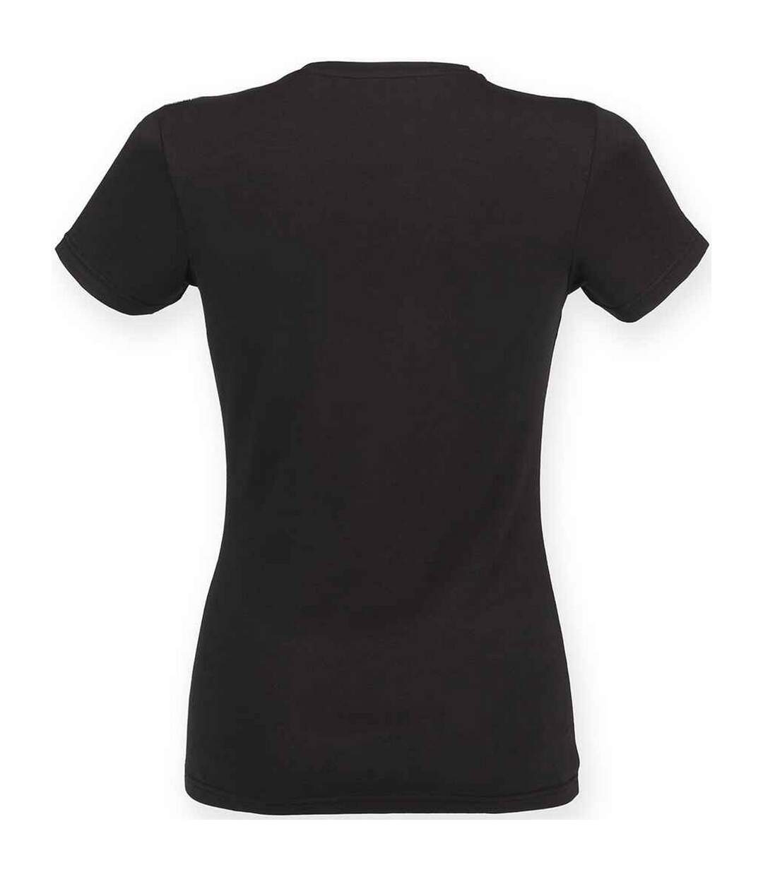 T-shirt feel good femme noir SF