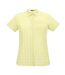Chemisier Manches Courtes Mindano Femme Blanc Cassé Jaune Clair Regatta-2