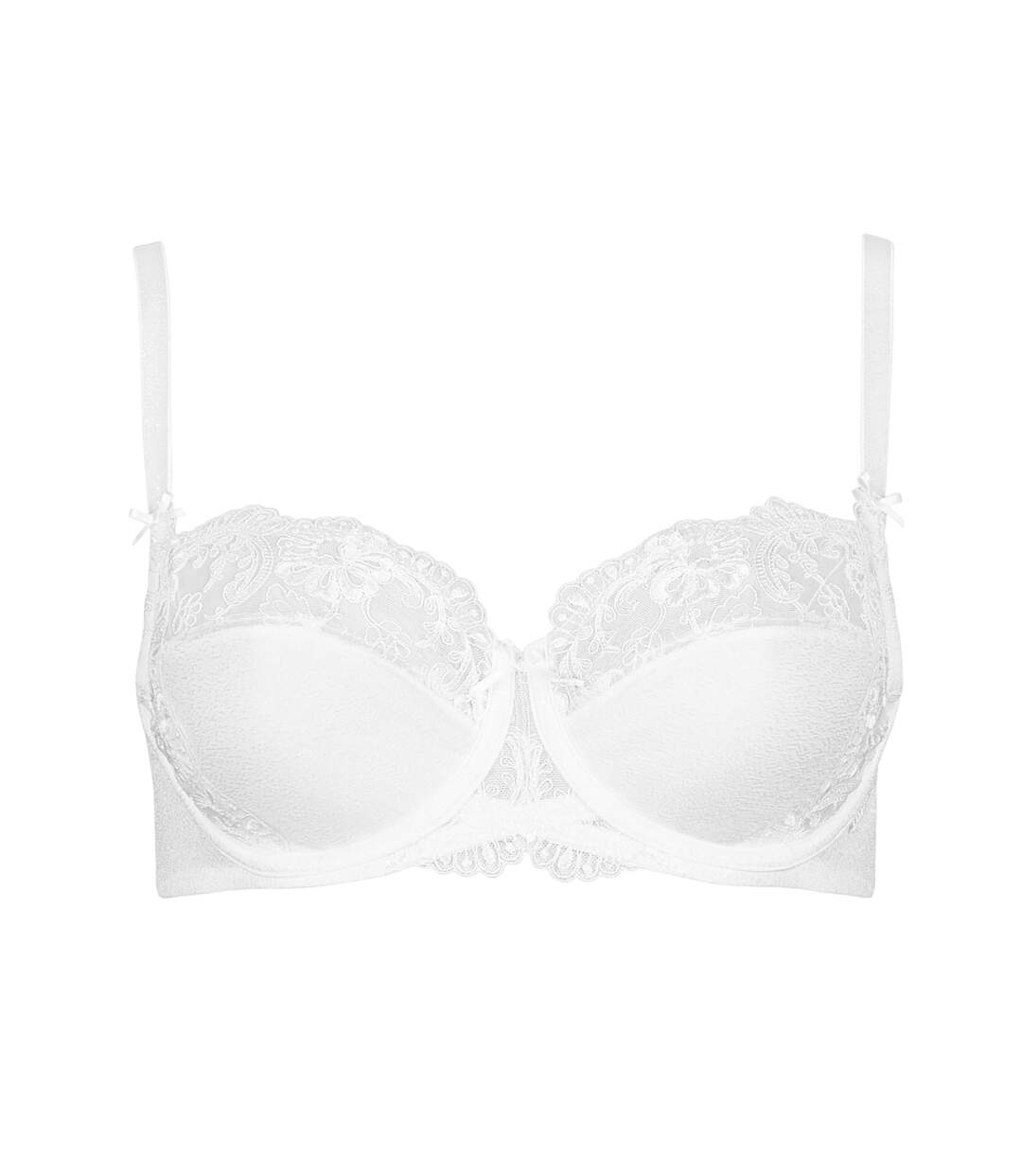 Soutien-gorge armaturé Caroline Lisca blanc - bonnets F et G-2