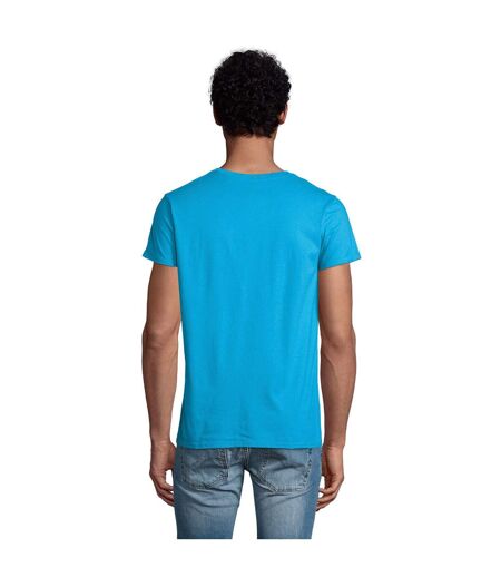 T-shirt Crusader Homme Turquoise Pâle SOLS