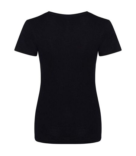 T-shirt Cascades Femme Noir Vif Ecologie