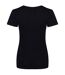 T-shirt Cascades Femme Noir Vif Ecologie-2