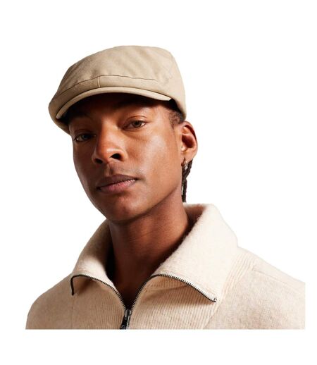 Casquette Plate Eastoni Brun Clair Ted Baker
