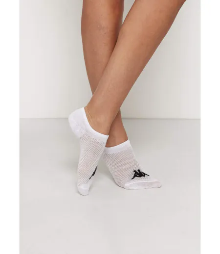 Socquettes invisibles avec logo, clair