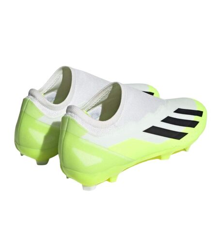Chaussures De Foot Pour Terrain Ferme Crazyfast.3 Homme Blanc Noir Adidas