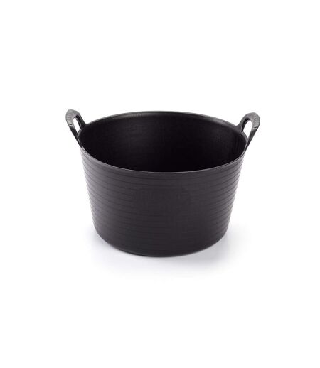 Flexi recycled tub 56l black Plasticforte