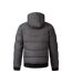 Doudoune Matelassée Motif/style À Capuche Homme Gris Respect-3