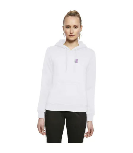 Sweat À Capuche Glory Dragon Avec Imprimé Dans Le Dos Pour Femme Blanc Mister Tee
